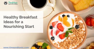 Healthy Breakfast Ideas for a Nourishing Start
