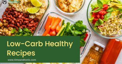 Low-Carb Healthy Recipes