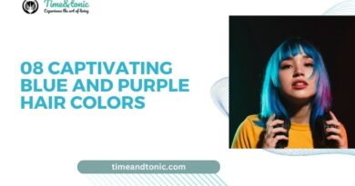 Captivating Blue and Purple Hair Colors