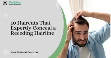 10 Haircuts That Expertly Conceal a Receding Hairline