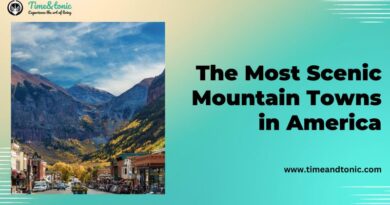 Scenic Mountain Towns in America