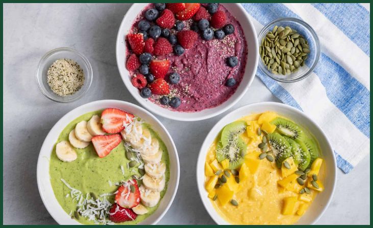 Smoothies and Breakfast Bowls