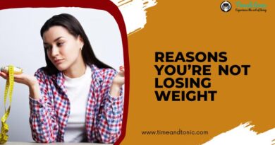 Reasons You’re Not Losing Weight