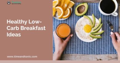 Healthy Low-Carb Breakfast Ideas
