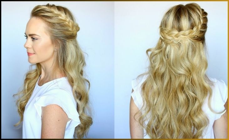 Braided Curly Crown 