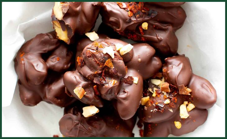 Dark Chocolate and Nut Clusters