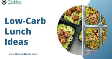 Healthy Low-Carb Lunch Ideas