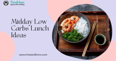 Midday Low Carbs Lunch Ideas