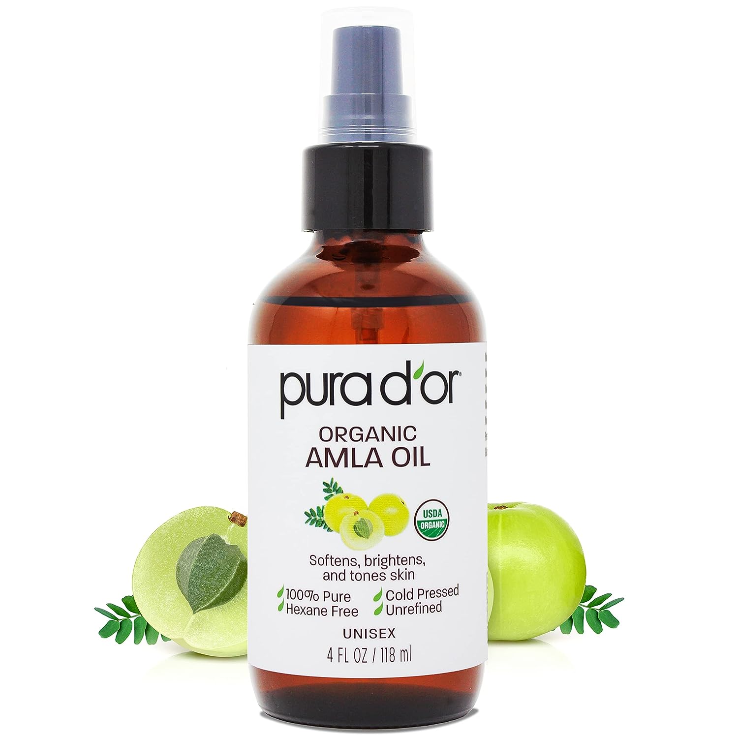 PURA D'OR Organic Amla Oil