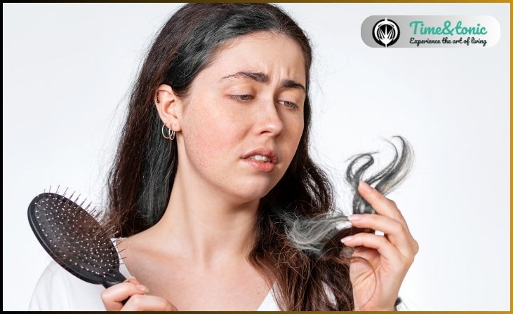 Too tight hair ties contribute to hair loss.